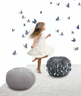  A&R Texstile poufs
